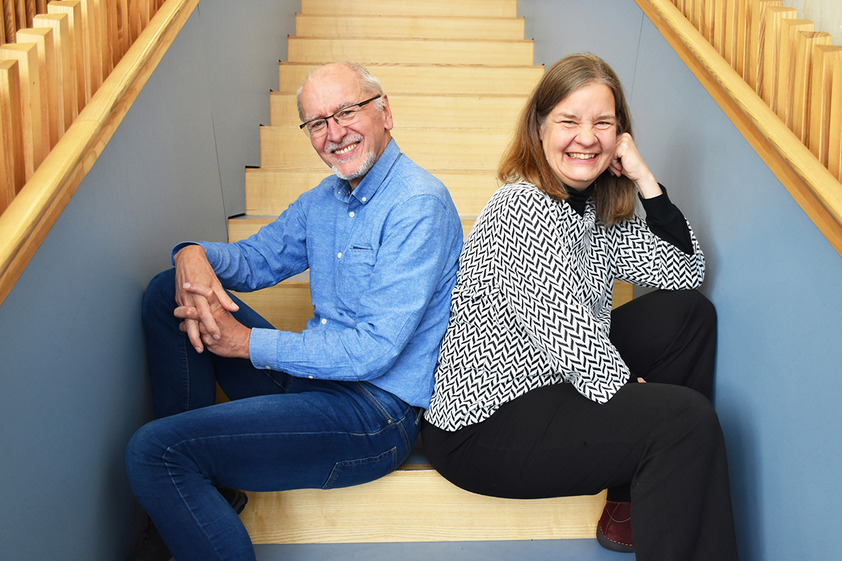  NBG-Vorsitzende Armin Grunwald und Miranda Schreurs (9.2.2023/Berlin)