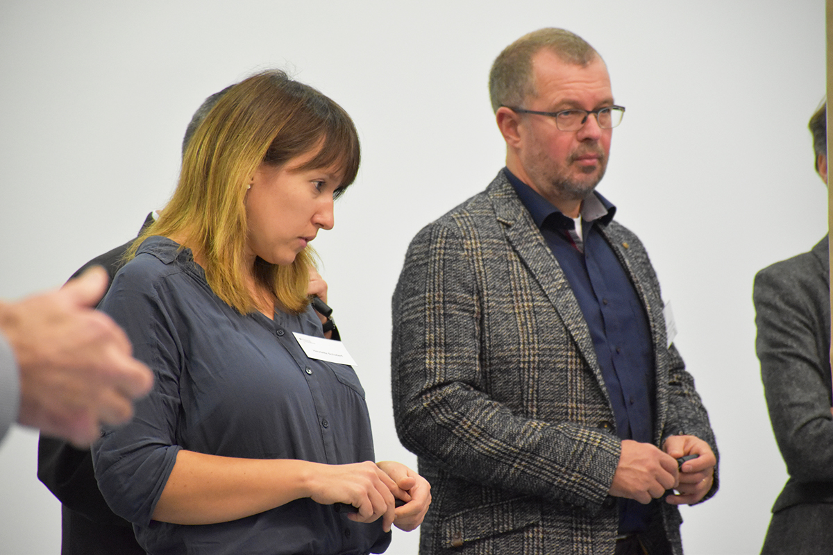 Besucher NBG-Forum auf der Statuskonferenz Endlagerung (14.-15.11.2019 / Berlin) (Quelle: Aygül Cizmecioglu) Besucher NBG-Forum auf der Statuskonferenz Endlagerung (14.-15.11.2019 / Berlin)