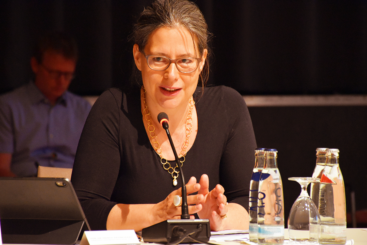 Dr. Nina Scheer, SPD-Bundestagsabgeordnete (39. NBG-Sitzung, 18.06.2020/Berlin) (Quelle: Aygül Cizmecioglu) Dr. Nina Scheer, SPD-Bundestagsabgeordnete (39. NBG-Sitzung, 18.06.2020/Berlin)