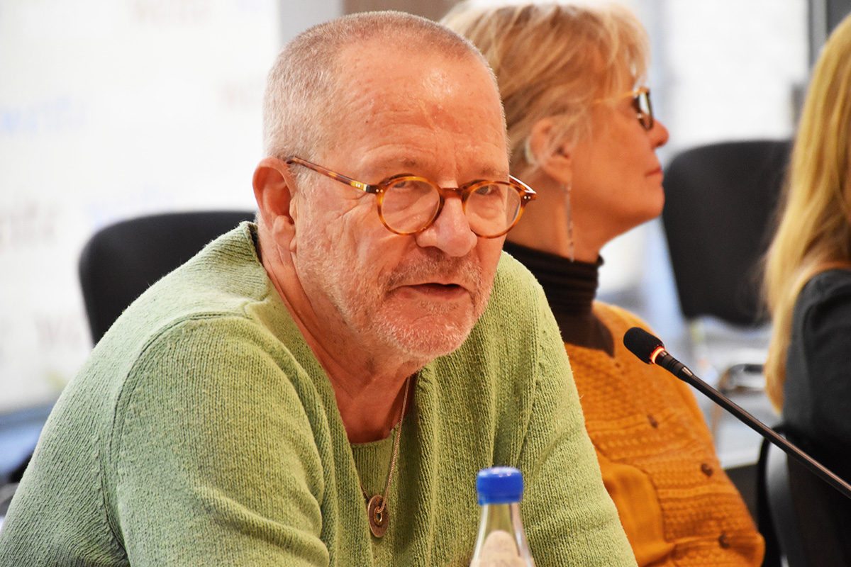 Jürgen Rüffer, NBG-Mitglied (102. NBG-Sitzung, 11.12.2025/Berlin-Online) (Quelle: Aygül Cizmecioglu) Jürgen Rüffer, NBG-Mitglied (102. NBG-Sitzung, 11.12.2025/Berlin-Online)