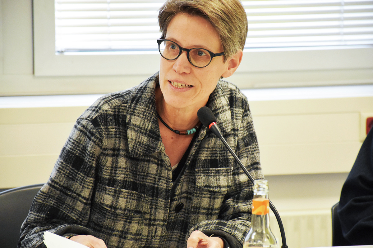 Ina Stelljes, Bundesamt für die Sicherheit der nuklearen Entsorgung / BASE (104. NBG-Sitzung, 4.2.2026/Berlin-Online) (Quelle: Aygül Cizmecioglu) Ina Stelljes, Bundesamt für die Sicherheit der nuklearen Entsorgung / BASE (104. NBG-Sitzung, 4.2.2026/Berlin-Online)