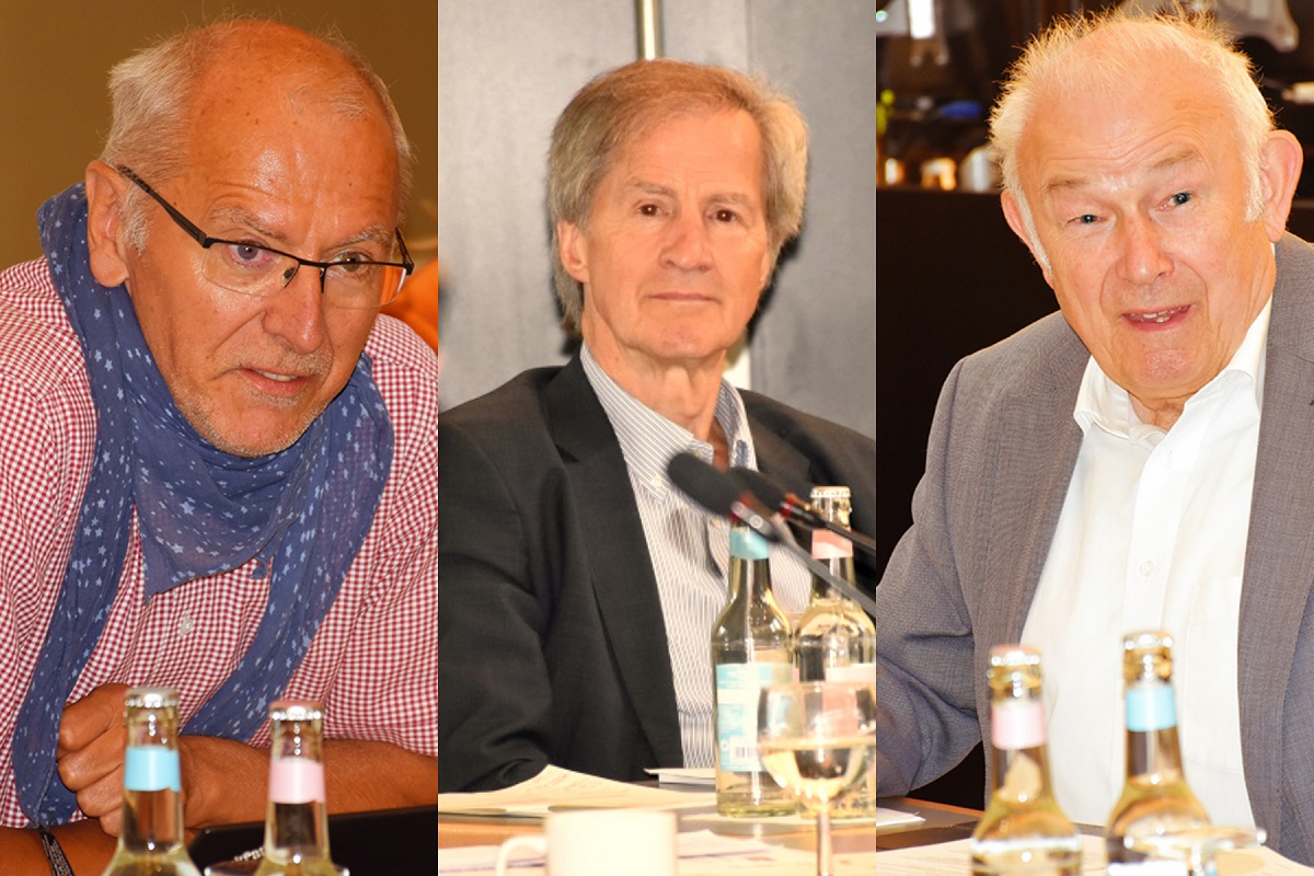 Kandidaten für den NBG-Vorsitz - Armin Grunwald, Jo Leinen, Günther Beckstein (38. NBG-Sitzung, 11.05.2020/Berlin)