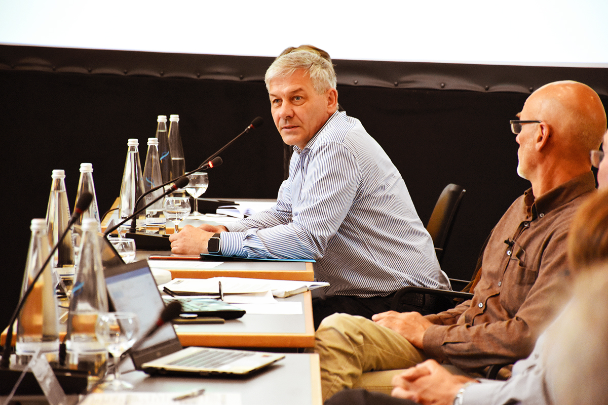 Dr. Jörg Tietze, Bundesgesellschaft für Endlagerung/BGE (40. NBG-Sitzung, 09.07.2020/Berlin) (Quelle: Aygül Cizmecioglu) Dr. Jörg Tietze, Bundesgesellschaft für Endlagerung/BGE (40. NBG-Sitzung, 09.07.2020/Berlin)