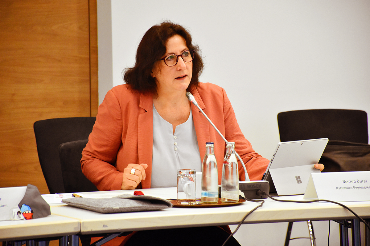Marion Durst, NBG-Mitglied (42. NBG-Sitzung, 08.09.2020/Berlin)