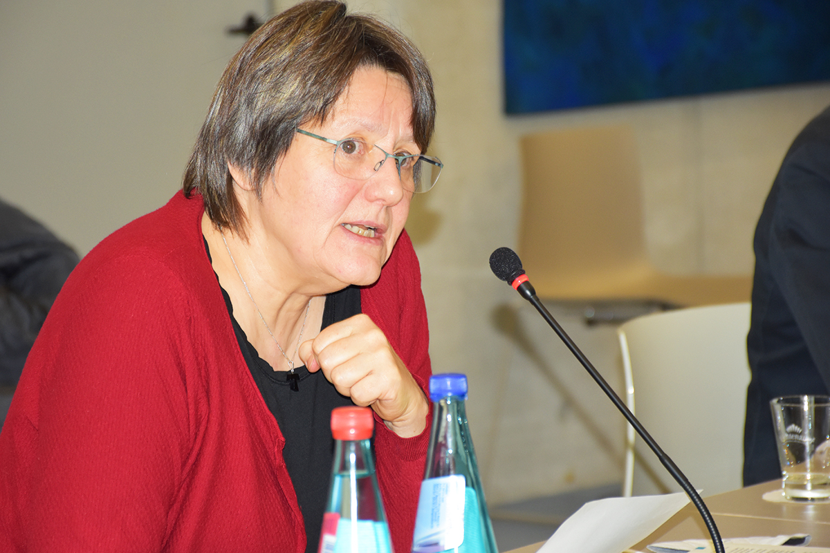 NBG-Mitglied Monika C. M. Müller (60. NBG-Sitzung, 15.3.2022/Berlin-Online)