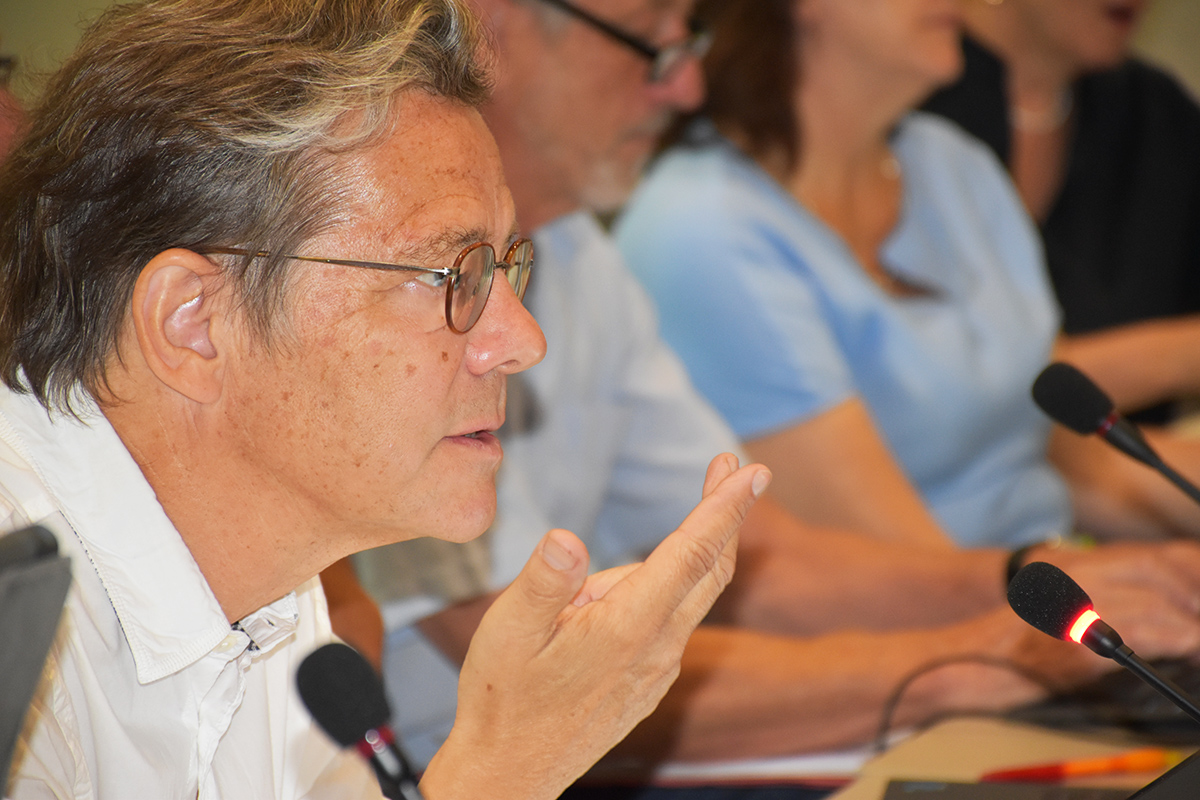 NBG-Mitglied Markus Dröge (64. NBG-Sitzung, 19.7.2022/Berlin-Online) (Quelle: Aygül Cizmecioglu) NBG-Mitglied Markus Dröge (64. NBG-Sitzung, 19.7.2022/Berlin-Online)