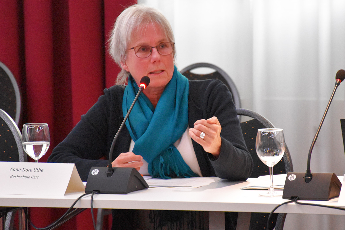 Anne-Dore Uthe, Mitglied Planungsteam Forum Endlagersuche (67. NBG-Sitzung & Veranstaltung "5 Jahre Endlagersuche", 13.10.2022/Berlin-Online