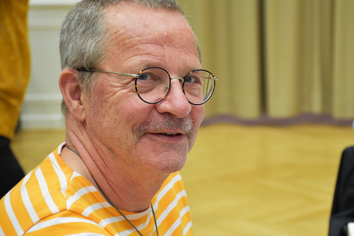 NBG-Mitglied Jürgen Rüffer (74. NBG-Sitzung, 17.5.2023/Berlin-Online) (Quelle: Aygül Cizmecioglu) NBG-Mitglied Jürgen Rüffer (74. NBG-Sitzung, 17.5.2023/Berlin-Online)