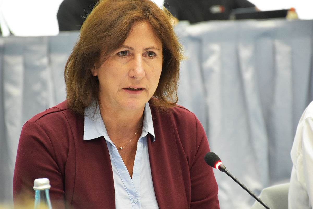 NBG-Mitglied Marion Durst (76. NBG-Sitzung, 4.7.2023/Berlin-Online) (Quelle: Aygül Cizmecioglu) NBG-Mitglied Marion Durst (76. NBG-Sitzung, 4.7.2023/Berlin-Online)