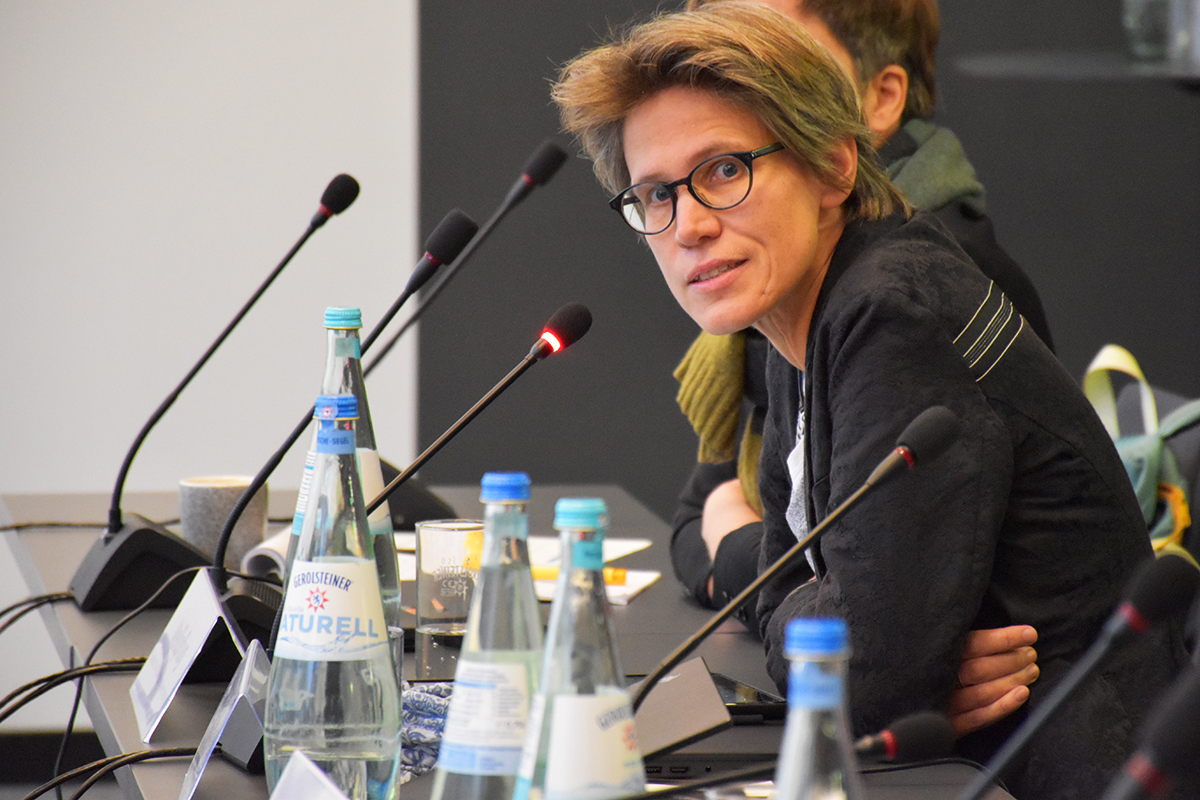 Ina Stelljes, Bundesamt für die Sicherheit der nuklearen Entsorgung/BASE (78. NBG-Sitzung, 27.10.2023/Berlin-Online) (Quelle: Aygül Cizmecioglu) Ina Stelljes, Bundesamt für die Sicherheit der nuklearen Entsorgung/BASE (78. NBG-Sitzung, 27.10.2023/Berlin-Online)