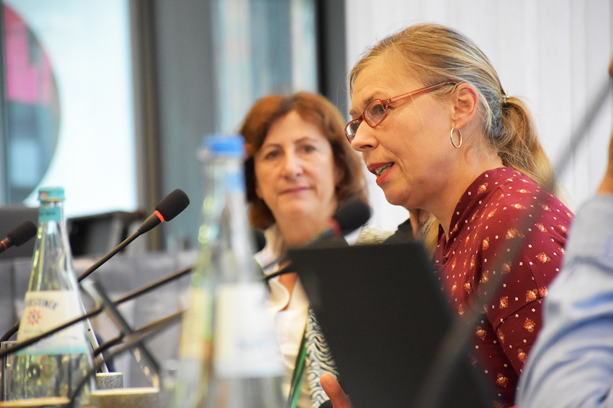 NBG-Mitglied Magdalena Scheck-Wenderoth (78. NBG-Sitzung, 27.10.2023/Berlin-Online) (Quelle: Aygül Cizmecioglu) NBG-Mitglied Magdalena Scheck-Wenderoth (78. NBG-Sitzung, 27.10.2023/Berlin-Online)