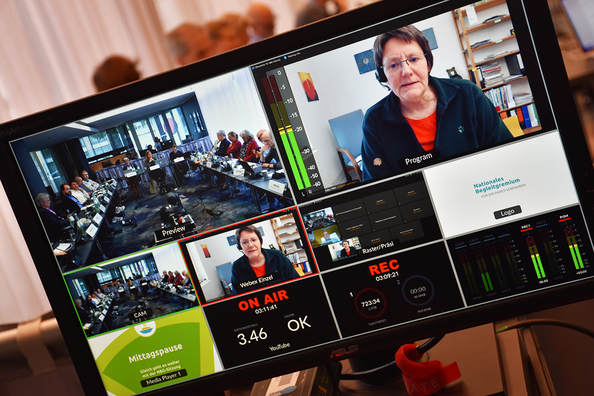 Livestream (78. NBG-Sitzung, 27.10.2023/Berlin-Online) (Quelle: Aygül Cizmecioglu) Livestream (78. NBG-Sitzung, 27.10.2023/Berlin-Online)