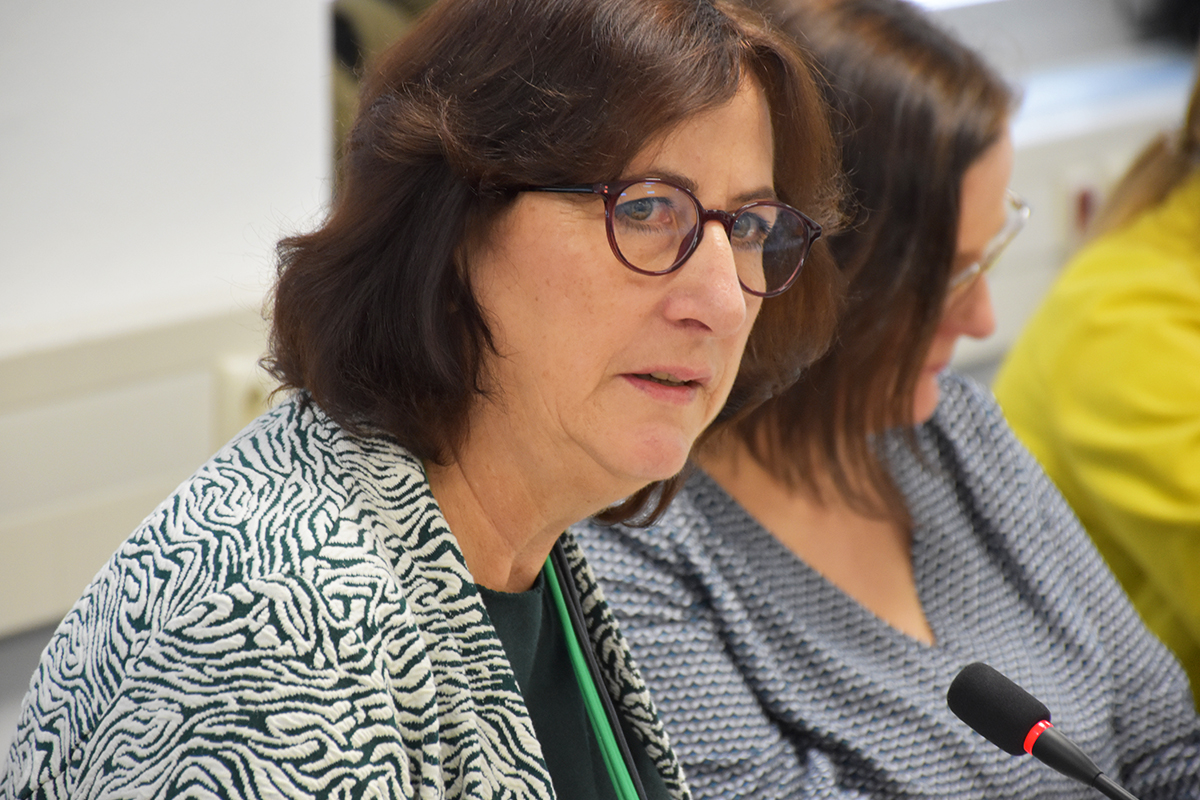 NBG-Mitglied Marion Durst (82. NBG-Sitzung, 23.2.2024/Berlin-Online) (Quelle: Aygül Cizmecioglu) NBG-Mitglied Marion Durst (82. NBG-Sitzung, 23.2.2024/Berlin-Online)