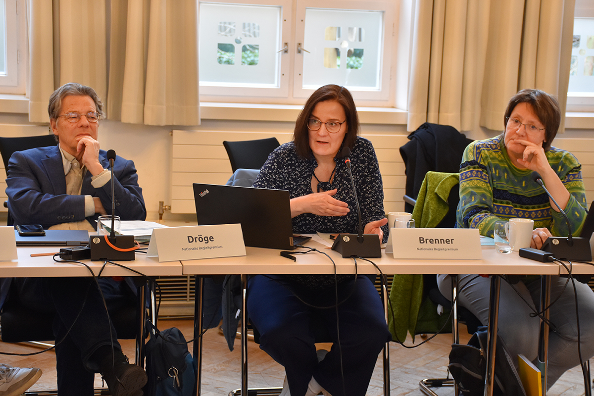 Silke Brenner, NBG-Mitglied (94. NBG-Sitzung, 12.2.2025/Berlin-Online) (Quelle: Ellen Boettcher) Silke Brenner, NBG-Mitglied (94. NBG-Sitzung, 12.2.2025/Berlin-Online)