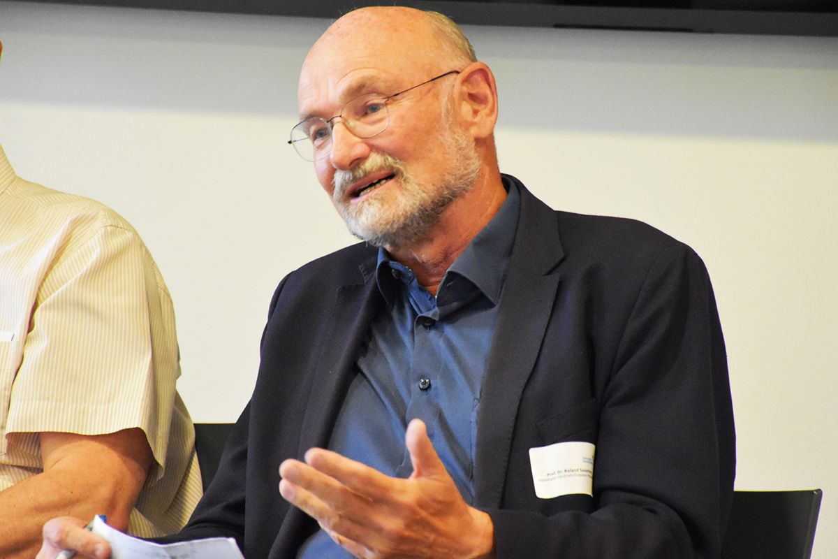 Roland Sauerbrey, ehemaliges NBG-Mitglied (97. NBG-Sitzung & NBG-Veranstaltung "NBG vor Ort", 17.6.2025/Dresden-Rossendorf) (Quelle: Aygül Cizmecioglu) Roland Sauerbrey, ehemaliges NBG-Mitglied (97. NBG-Sitzung & NBG-Veranstaltung "NBG vor Ort", 17.6.2025/Dresden-Rossendorf)