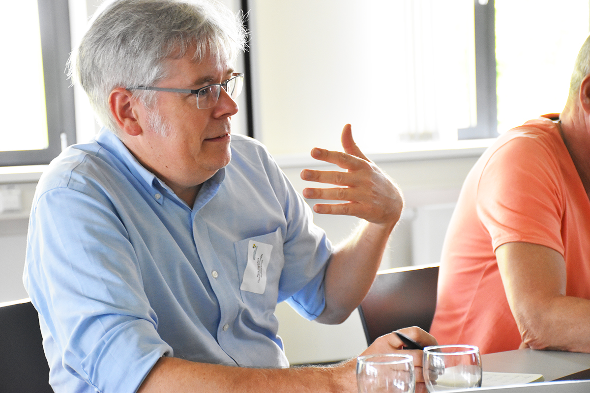 Hans Hagedorn, Partizipationsbeauftragter (97. NBG-Sitzung & NBG-Veranstaltung "NBG vor Ort", 17.6.2025/Dresden-Rossendorf) (Quelle: Aygül Cizmecioglu) Hans Hagedorn, Partizipationsbeauftragter (97. NBG-Sitzung & NBG-Veranstaltung "NBG vor Ort", 17.6.2025/Dresden-Rossendorf)