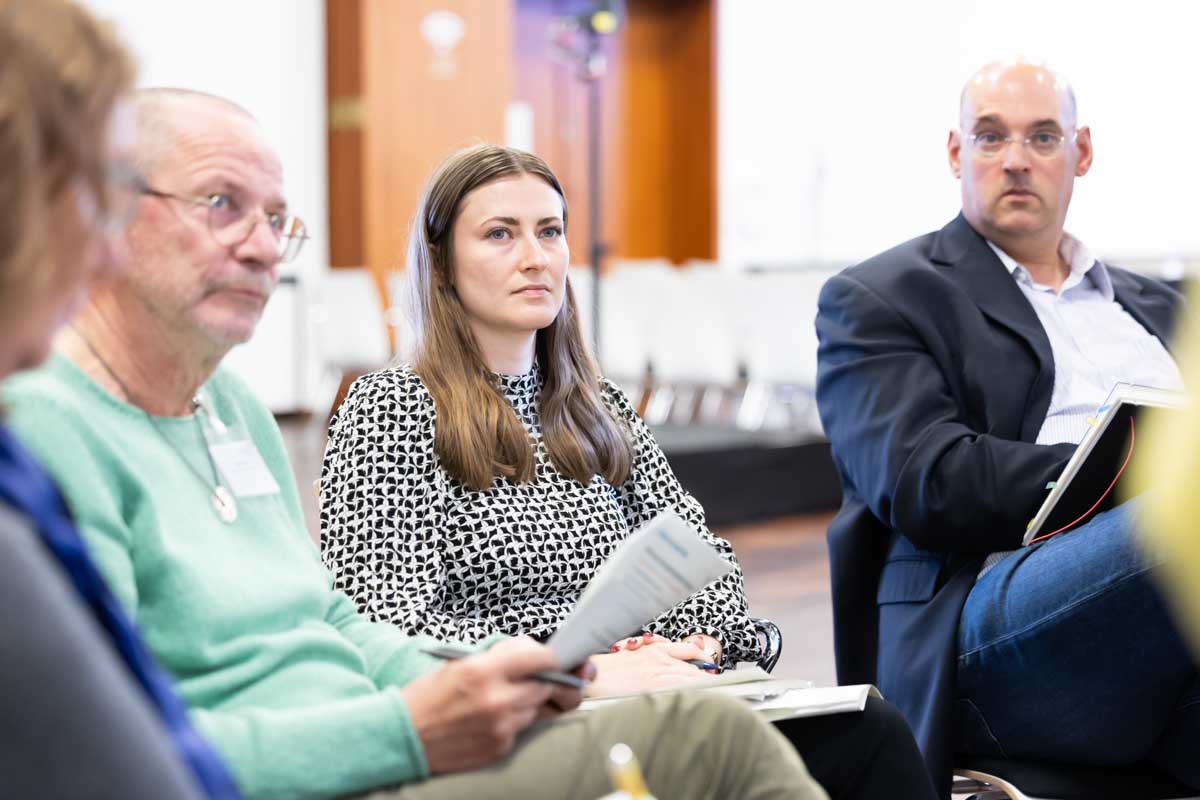 AG Geologie (NBG-Veranstaltung "Endlagersuche dauert länger - was nun? Bilanz & Perspektiven", 14.10.2023, Berlin-Online) (Quelle: Bundesfoto/Bernd Lammel) AG Geologie (NBG-Veranstaltung "Endlagersuche dauert länger - was nun? Bilanz & Perspektiven", 14.10.2023, Berlin-Online)