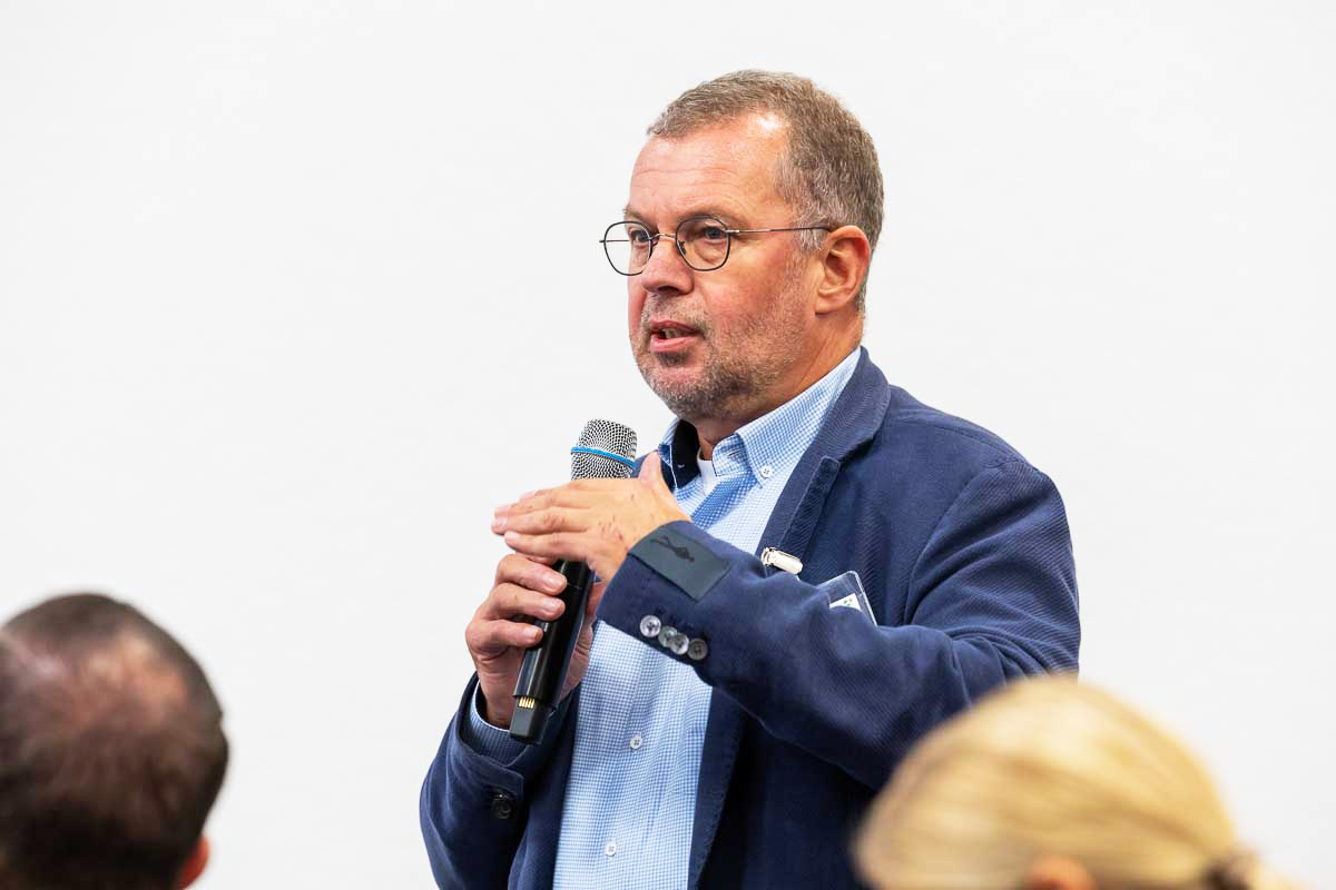Norbert Dregger, Umweltministerium Sachsen-Anhalt (NBG-Veranstaltung "Endlagersuche dauert länger - was nun? Bilanz & Perspektiven", 14.10.2023, Berlin-Online) (Quelle: Bundesfoto/Bernd Lammel) Norbert Dregger, Umweltministerium Sachsen-Anhalt (NBG-Veranstaltung "Endlagersuche dauert länger - was nun? Bilanz & Perspektiven", 14.10.2023, Berlin-Online)