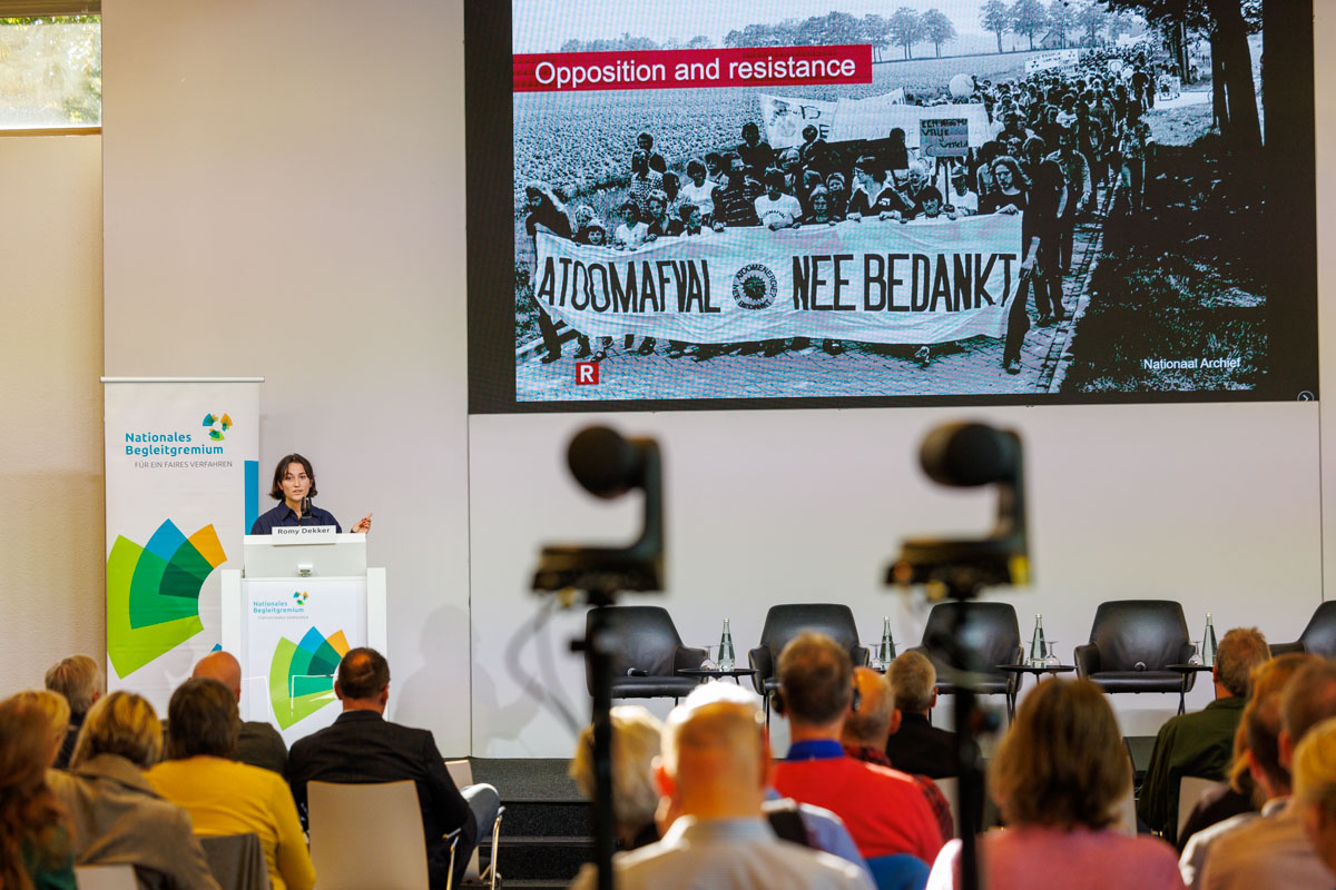 NBG-Veranstaltung "Endlagersuche international - same same but different", 12.10.2024, Berlin-Online (Quelle: Bernd Lammel/Bundesfoto) NBG-Veranstaltung "Endlagersuche international - same same but different", 12.10.2024, Berlin-Online