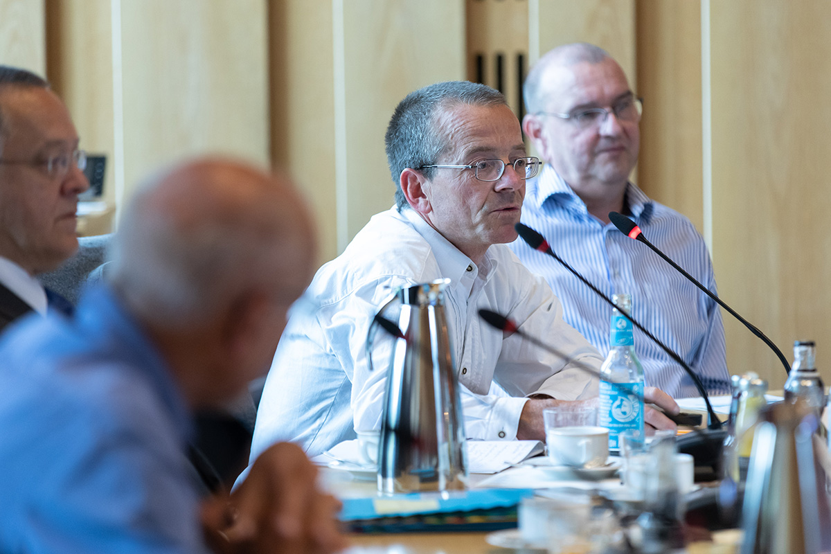 Axel Pichlmaier, FRM II (NBG-Veranstaltung "Atommüll-Lagerung in Deutschland: Von der Zwischen- zur Endlagerung", 14.9.2022/Ahaus) (Quelle: Bundesfoto/Zöhre Kurc) Axel Pichlmaier, FRM II (NBG-Veranstaltung "Atommüll-Lagerung in Deutschland: Von der Zwischen- zur Endlagerung", 14.9.2022/Ahaus)