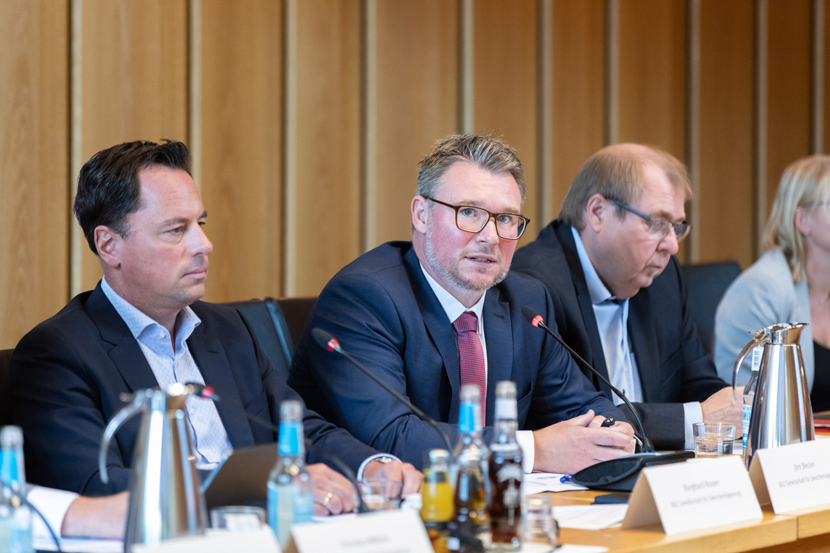 Jörn Becker, BGZ (NBG-Veranstaltung "Atommüll-Lagerung in Deutschland: Von der Zwischen- zur Endlagerung", 14.9.2022/Ahaus) (Quelle: Bundesfoto/Zöhre Kurc) Jörn Becker, BGZ (NBG-Veranstaltung "Atommüll-Lagerung in Deutschland: Von der Zwischen- zur Endlagerung", 14.9.2022/Ahaus)