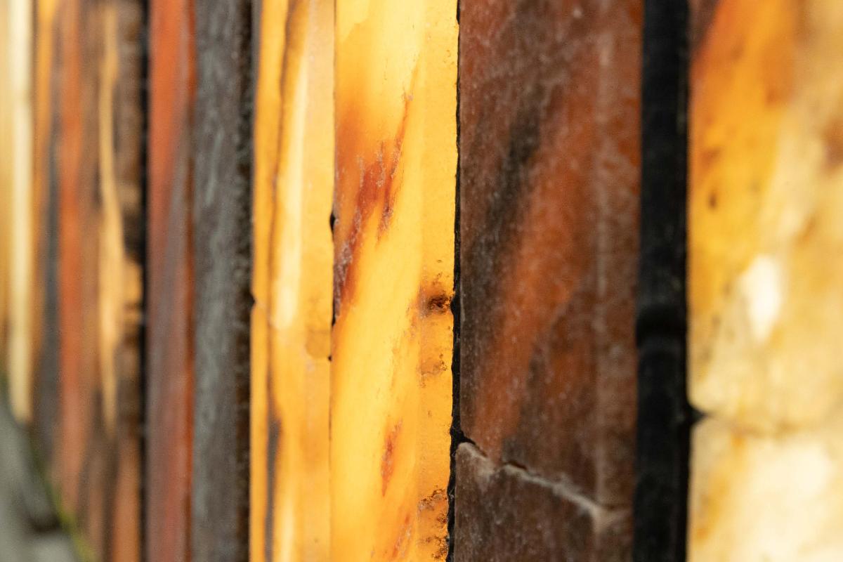 Nahansicht Salzgestein (Quelle: Peter-Paul Weiler / Bildkraftwerk) Nahansicht Salzgestein