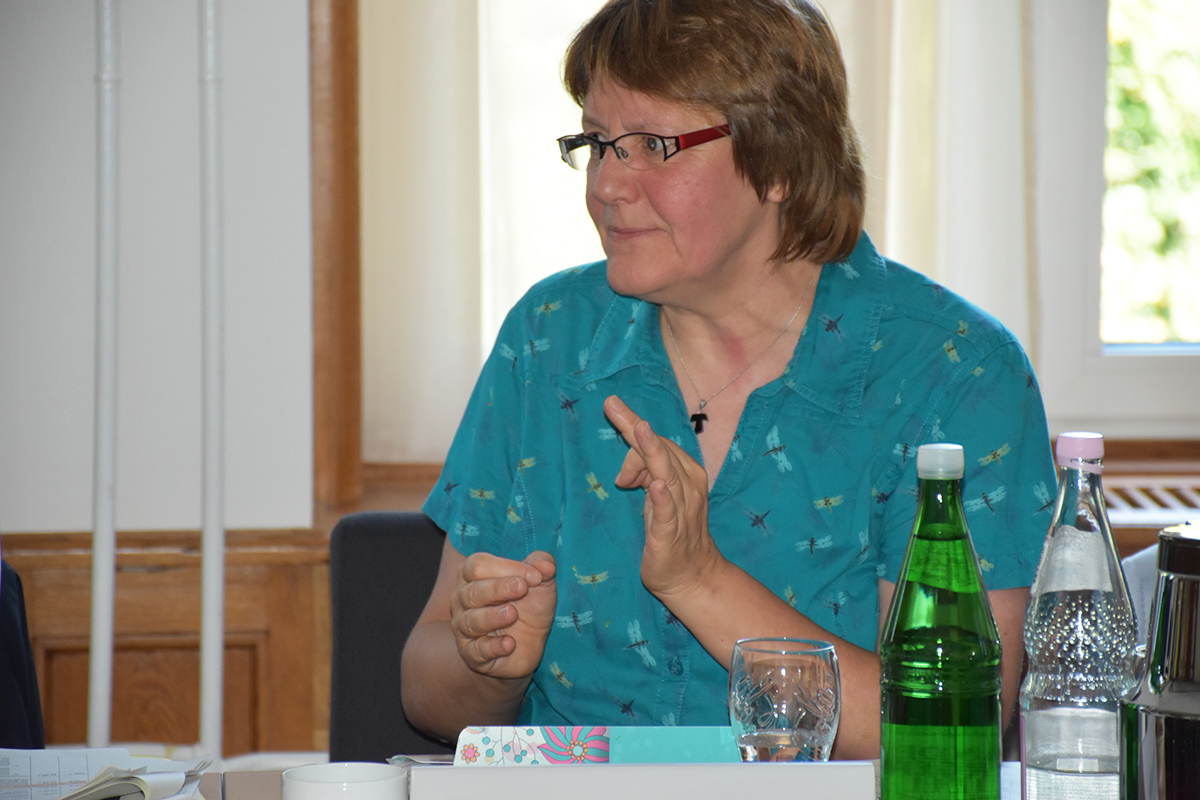 NBG-Mitglied Monika C.M. Müller (32. NBG-Sitzung, 08.08.2019 / Berlin)