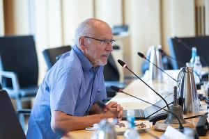 Armin Grunwald, Ko-Vorsitzender NBG (66. NBG-Sitzung, 14.9.2022/Ahaus-Online)