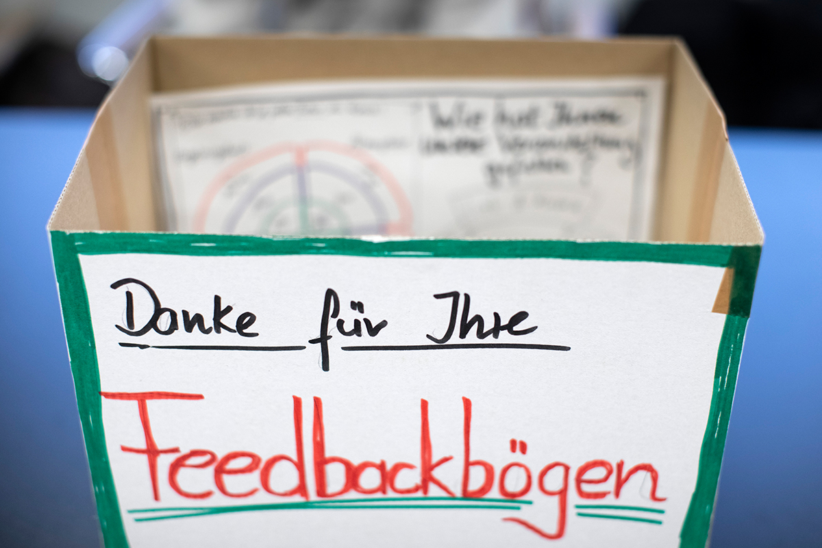 Feedbackbox (NBG-Veranstaltung "Geologische Daten im Brennpunkt" 2.2.2019 / Berlin)